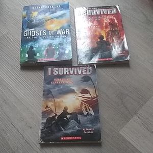 BOOKS, I SURVIVED, GHOSTS OF MARS, USED